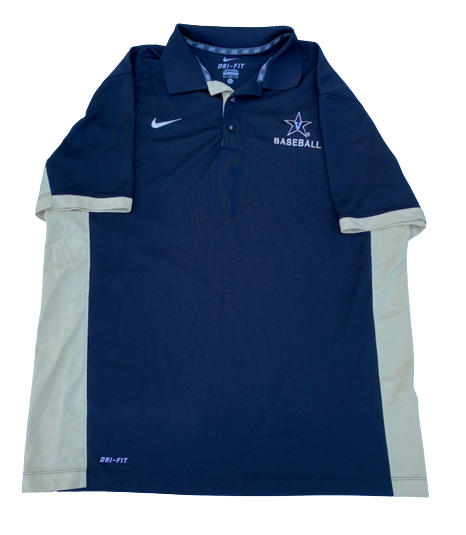 Matt McGarry Vanderbilt Baseball Team Exclusive Travel Polo Shirt (Size XL)