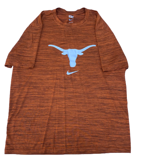 Tristan Stevens Texas Baseball Team Issued Workout Shirt (Size L)