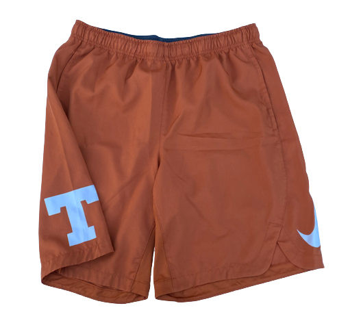 Tristan Stevens Texas Baseball Team Issued Workout Shorts (Size L)