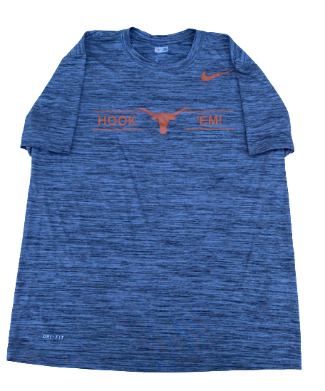 Tristan Stevens Texas Baseball Team Issued Workout Shirt (Size L)