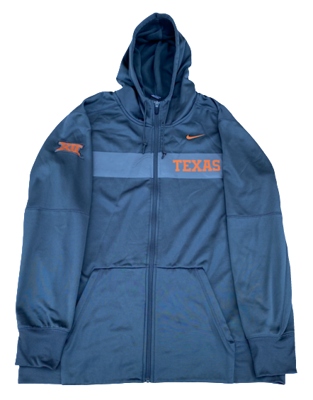 Tristan Stevens Texas Baseball Team Issued Travel Jacket (Size XL)