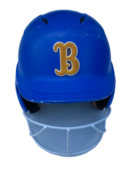 Delanie Wisz UCLA Softball SIGNED GAME WORN Batting Helmet