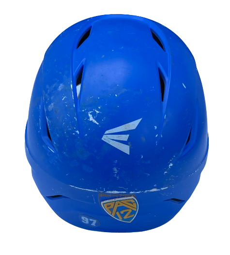 Delanie Wisz UCLA Softball SIGNED GAME WORN Batting Helmet