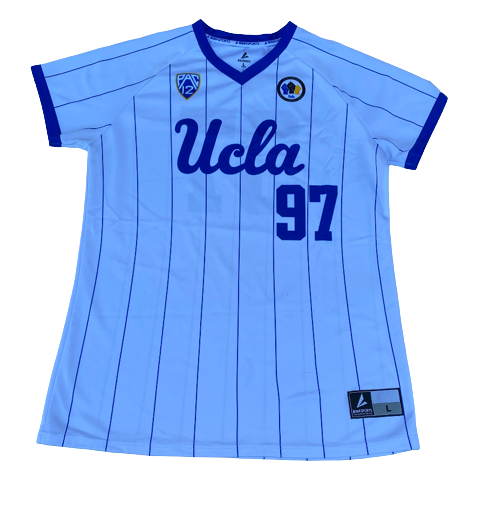 Delanie Wisz UCLA Softball GAME WORN Jersey (Size L)