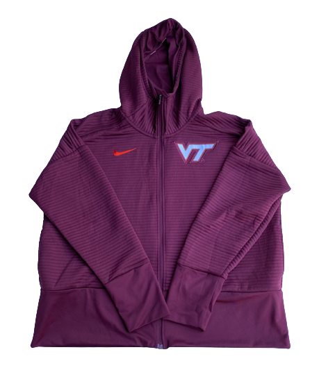 Aisha Sheppard Virginia Tech Basketball Team Issued Jacket (Size Women&
