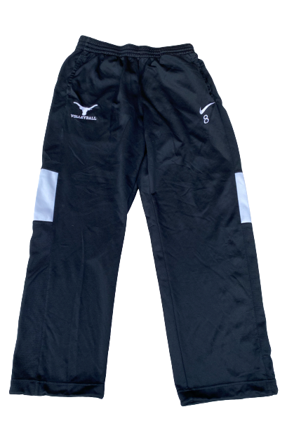 Cat McCoy Texas Volleyball Team Exclusive Sweatpants with Number (Size S)