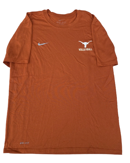 Cat McCoy Texas Volleyball Team Exclusive Workout Shirt (Size M)