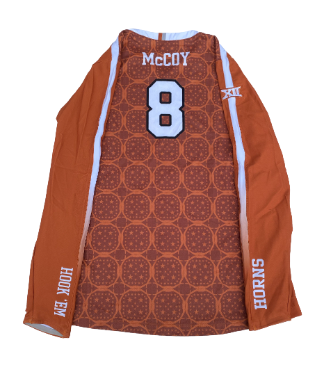 Cat McCoy Texas Volleyball GAME WORN Jersey (Size L)