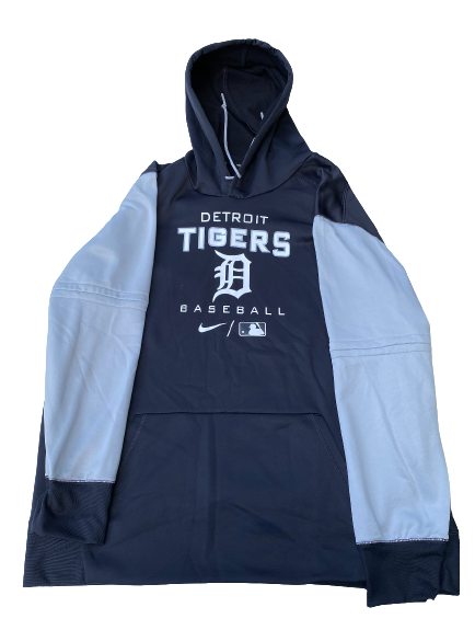 J.T. Perez Detroit Tigers Team Issued Sweatshirt (Size 2XL)