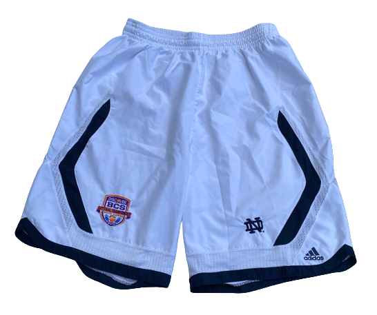 Scott Daly Notre Dame Football Team Exclusive 2013 National Championship Shorts (Size XL)