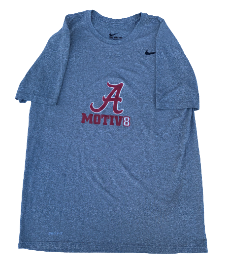 KB Sides Alabama Softball Team Exclusive "MOTIV8" Workout Shirt (Size M)