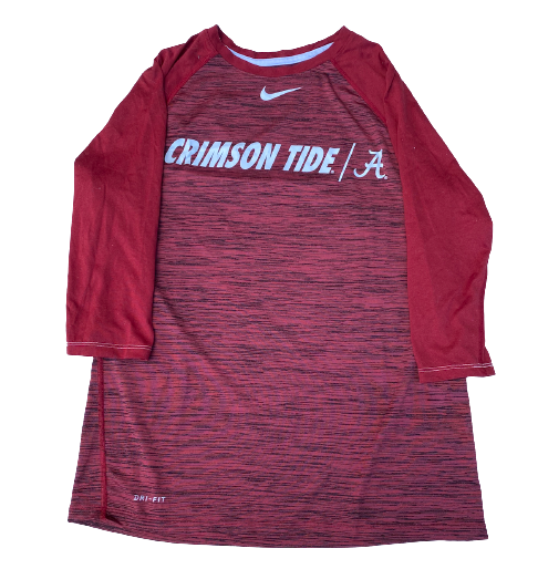KB Sides Alabama Softball Team Issued 3/4 Sleeve Workout Shirt (Size Women&