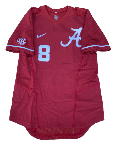 KB Sides Alabama Softball SIGNED GAME WORN Jersey (Size M)