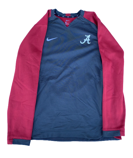 KB Sides Alabama Softball Team Issued Batting Practice Pullover (Size M)