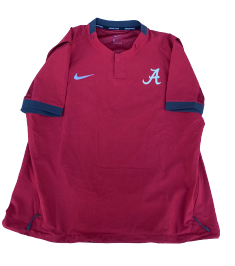 KB Sides Alabama Softball Team Issued Batting Practice Pullover (Size Women&