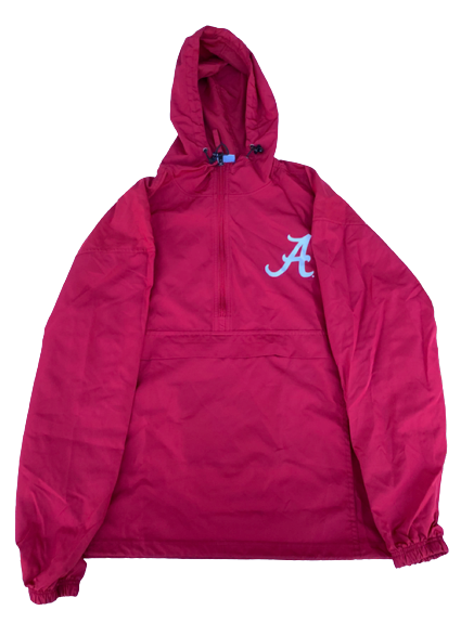 KB Sides Alabama Softball Team Issued Half-Zip Jacket (Size Women&