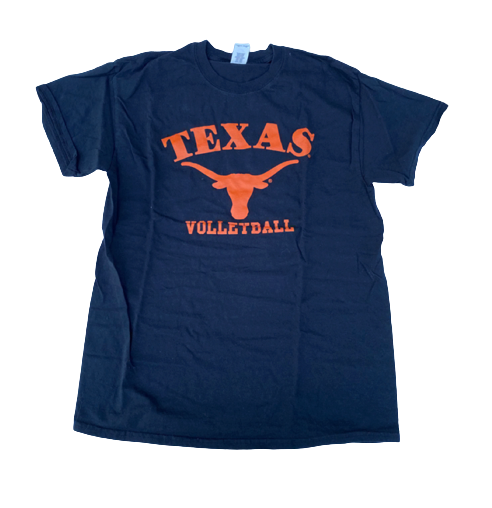 Ashley Shook Texas Volleyball Team Issued Workout Shirt (Size M)