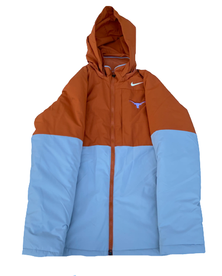 Ashley Shook Texas Volleyball Team Issued Winter Jacket (Size M)