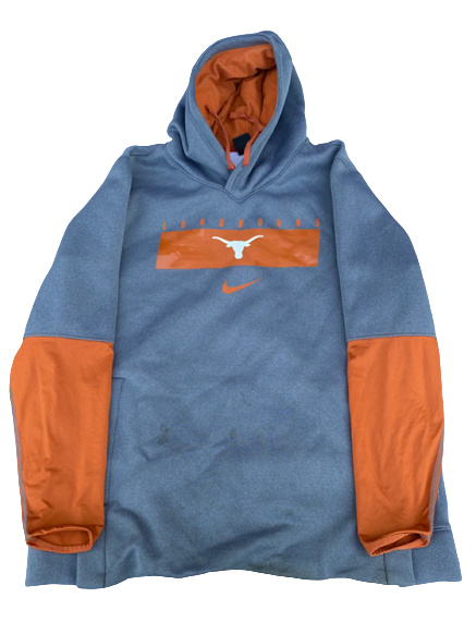 Skyler Bonneau Texas Football Team Issued Sweatshirt (Size XL)