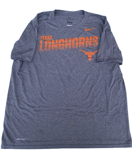 Skyler Bonneau Texas Football Team Issued Workout Shirt (Size XL)