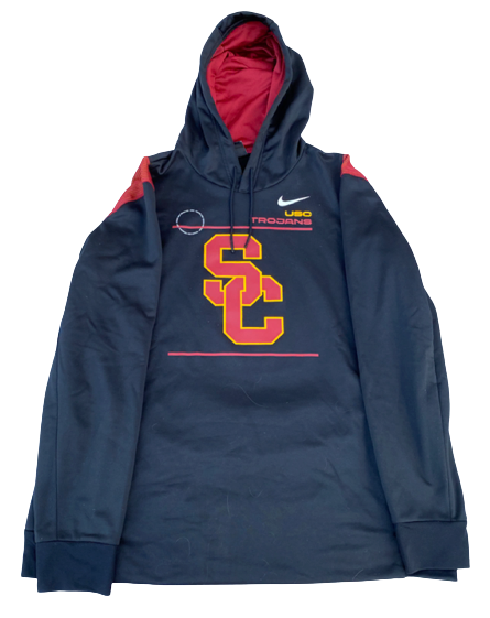Erik Krommenhoek USC Football Team Issued Sweatshirt (Size XL)
