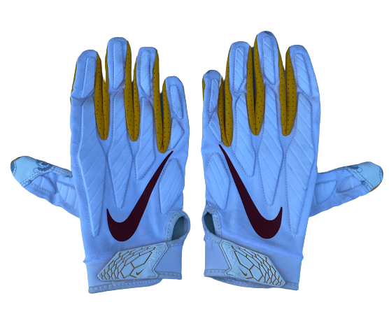 Erik Krommenhoek USC Football Player Exclusive Gloves (Size XL)