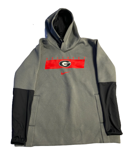 Garrett Blaylock Georgia Baseball Team Issued Sweatshirt (Size XL)