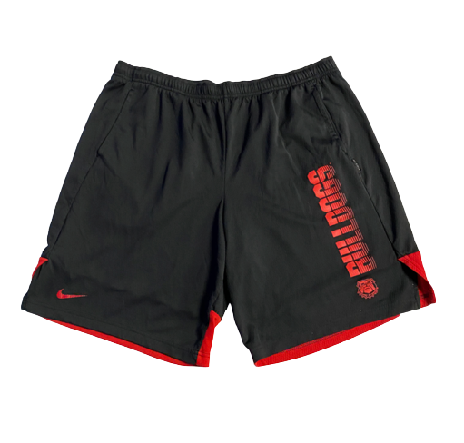 Garrett Blaylock Georgia Baseball Team Issued Workout Shorts (Size XL)