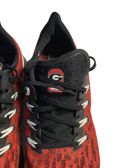 Garrett Blaylock Georgia Baseball Team Issued Issued Shoes (Size 12)