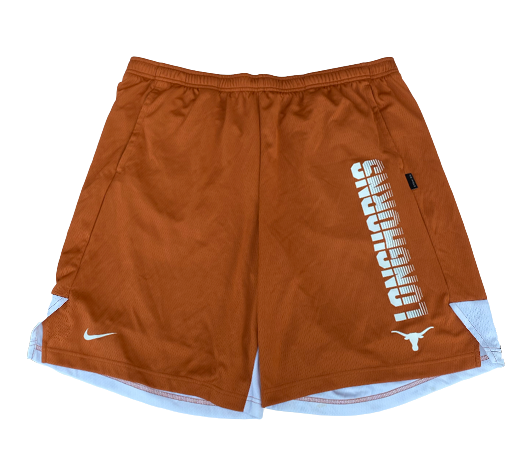 Skyler Bonneau Texas Football Team Issued Workout Shorts (Size XL)