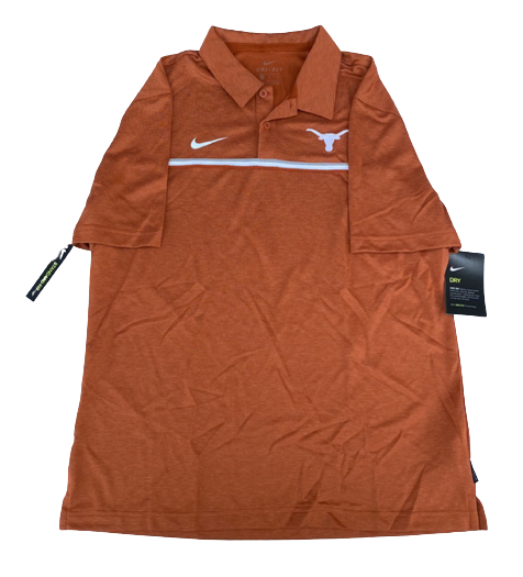 Skyler Bonneau Texas Football Team Issued Polo Shirt (Size M)