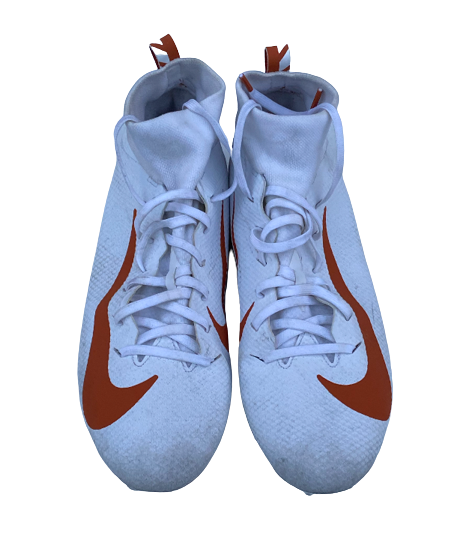Skyler Bonneau Texas Football Team Issued Cleats (Size 11)