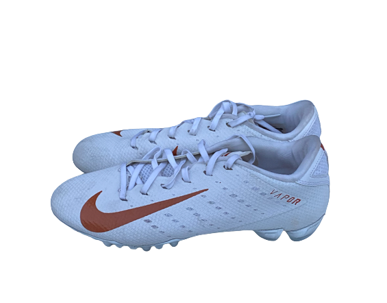 Skyler Bonneau Texas Football Team Issued Cleats (Size 11)