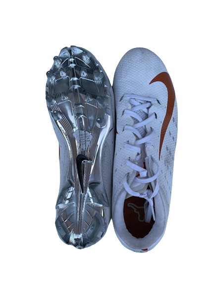 Skyler Bonneau Texas Football Team Issued Cleats (Size 11)