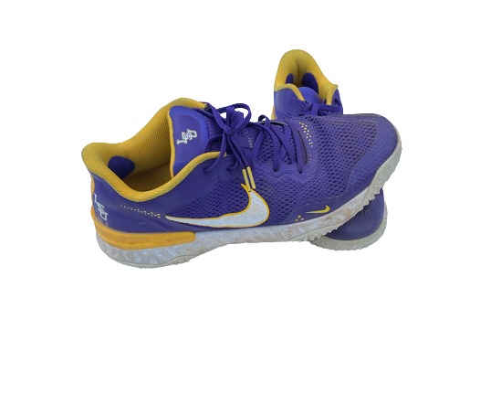 Purple baseball turf shoes best sale