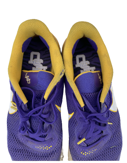 Ma Khail Hilliard LSU Baseball Player Exclusive Turf Shoes Size 10 The Players Trunk