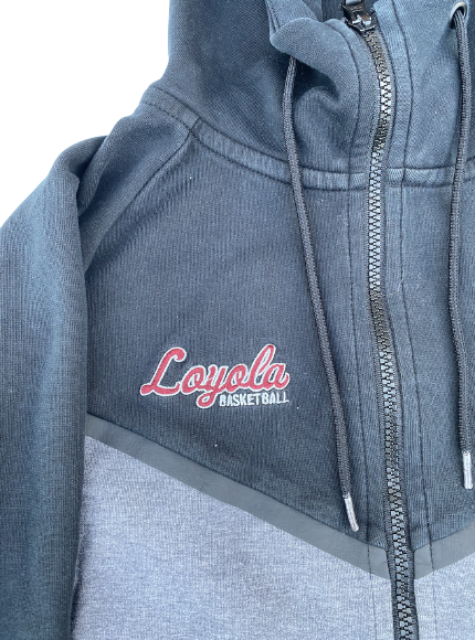 Lucas Williamson Loyola Basketball Team Exclusive Travel Jacket (Size L)