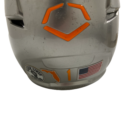 Hannah Adams Florida Softball SIGNED GAME WORN Batting Helmet