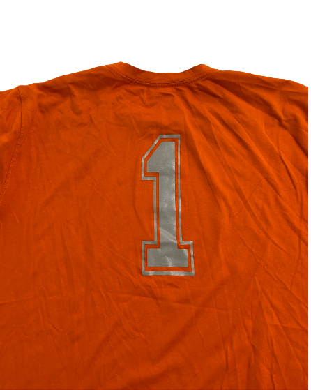 Hannah Adams Florida Softball Team Exclusive Practice Shirt with Number on Back (Size L)