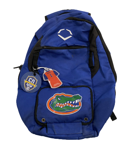 Hannah Adams Florida Softball Team Exclusive Evoshield Travel Backpack with Player Tag