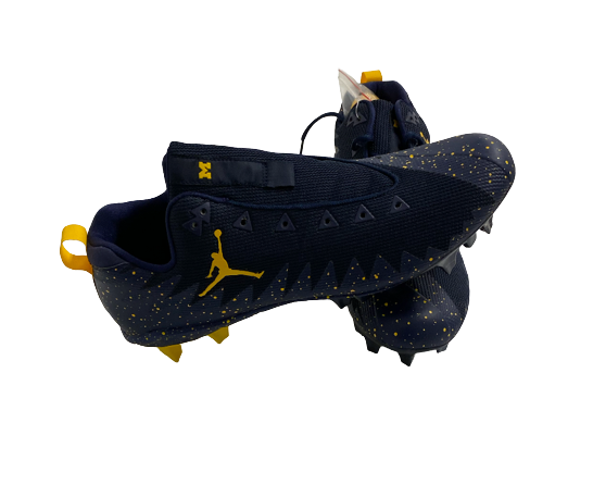 Will Hart Michigan Football Team Exclusive Cleats (Size 13)