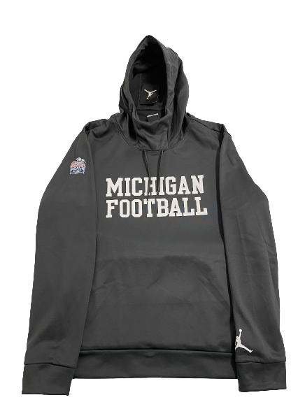 Will Hart Michigan Football Team Exclusive Chick-fil-A Peach Bowl Sweatshirt (Size L)