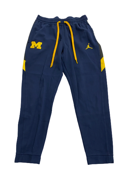 Will Hart Michigan Football Team Issued Sweatpants (Size L)