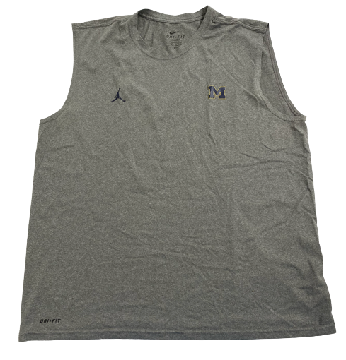 Will Hart Michigan Football Team Issued Workout Tank (Size XL)