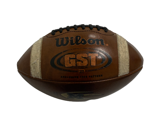 Will Hart Michigan Football GAME USED Football