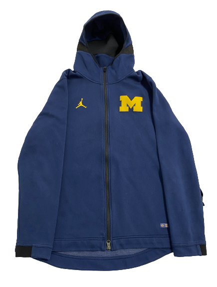 Will Hart Michigan Football Team Issued Travel Jacket (Size L)
