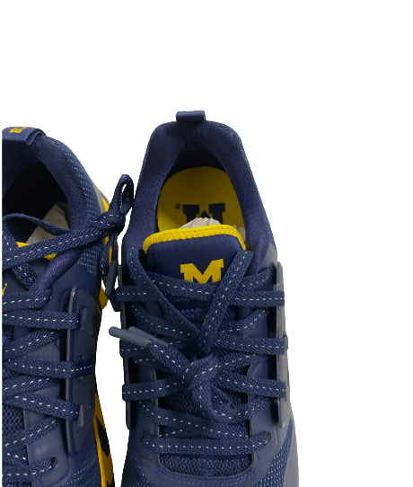 Will Hart Michigan Football Team Exclusive Workout Shoes (Size 12.5)