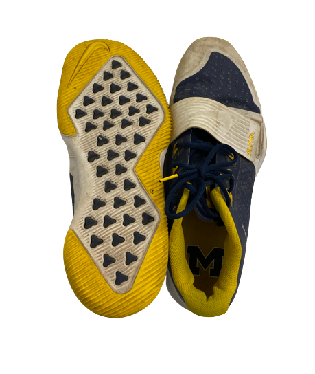 Will Hart Michigan Football Team Issued Turf Shoes (Size 12.5)