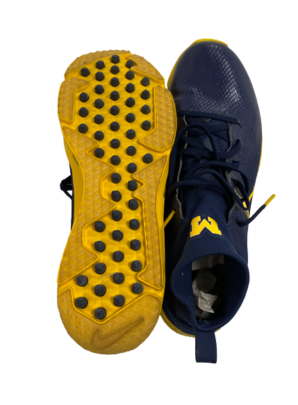 Will Hart Michigan Football Team Exclusive Turf Shoes (Size 12.5)