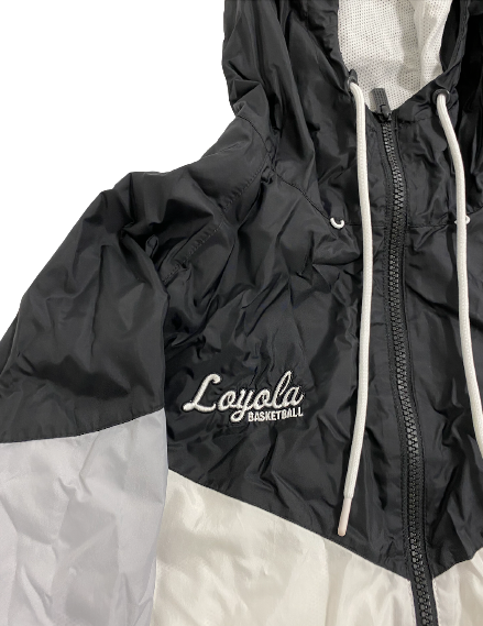 Sami Ismail Loyola Chicago Basketball Team Issued Windbreaker Jacket (Size L)